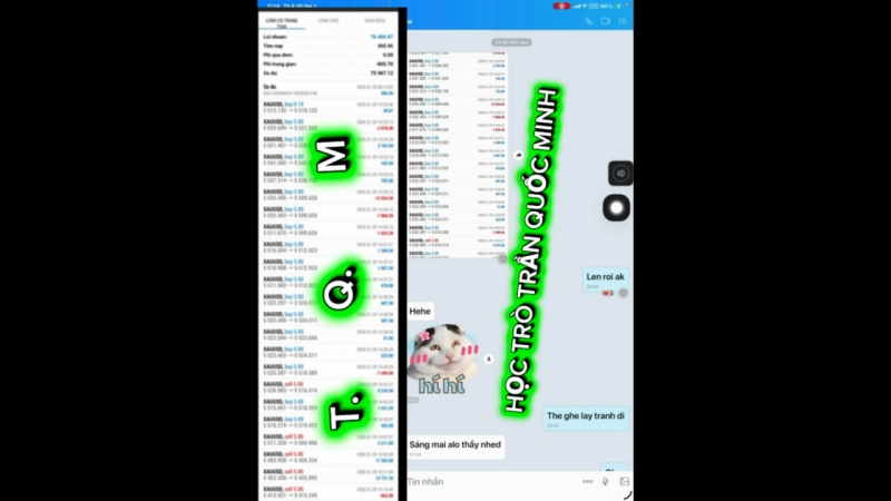 THỰC CHIẾN FOREX GI&Aacute; TRỊ HỌC TR&Ograve; THẦY TRẦN QUỐC MINH CHỨNG MINH