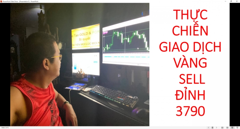 CẢ QUÁ TRÌNH GIAO DỊCH VÀNG SELL 3790 ĂN HẰNG TRĂM PIP