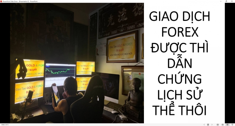 GIAO DỊCH FOREX ĐƯỢC TH&Igrave; DẪN CHỨNG LỊCH SỬ THỂ TH&Ocirc;I