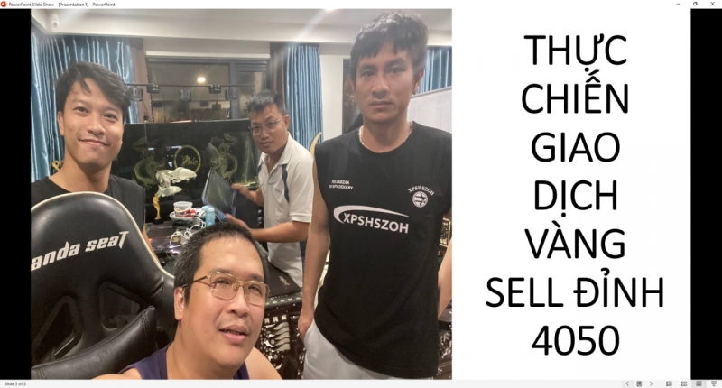 THỰC CHIẾN GIAO DỊCH V&Agrave;NG SELL ĐỈNH 4059