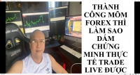 THÀNH CÔNG MÕM FOREX THÌ LÀM SAO DÁM CHỨNG MINH THỰC TẾ TRADE LIVE ĐƯỢC