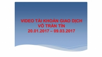 video full tài khoản giao dịch vàng của Võ Trần Tín,