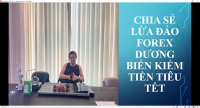 CHIA SẺ LỪA ĐẢO FOREX DƯƠNG BIẾN KIẾM TIỀN TI&Ecirc;U TẾT