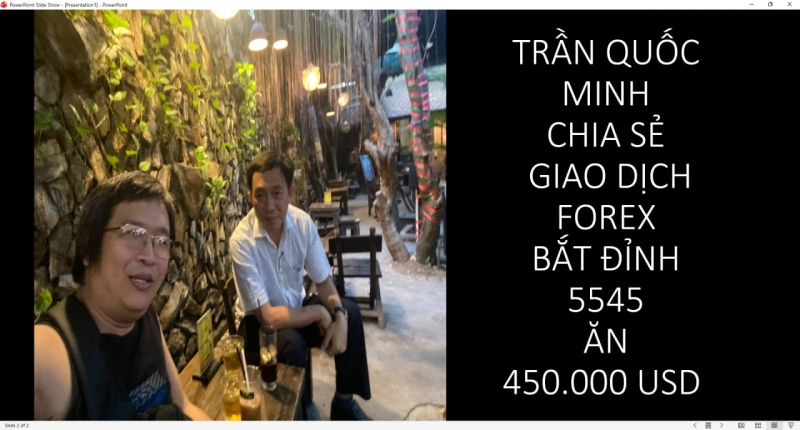 TRẦN QUỐC MINH CHIA SẺ GIAO DỊCH FOREX BẮT ĐỈNH 5545 ĂN 450.000 USD