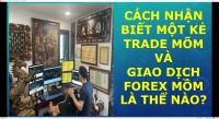 CÁCH NHẬN BIẾT MỘT KẺ TRADE MÕM VÀ GIAO DỊCH FOREX MỒM LÀ THỂ NÀO?