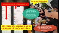 SÀN FOREX ĐỂU SỦ DỤNG IB VÀ TÀI KHOẢN CEN ĐỂ THUỐC NHÀ ĐẦU TƯ