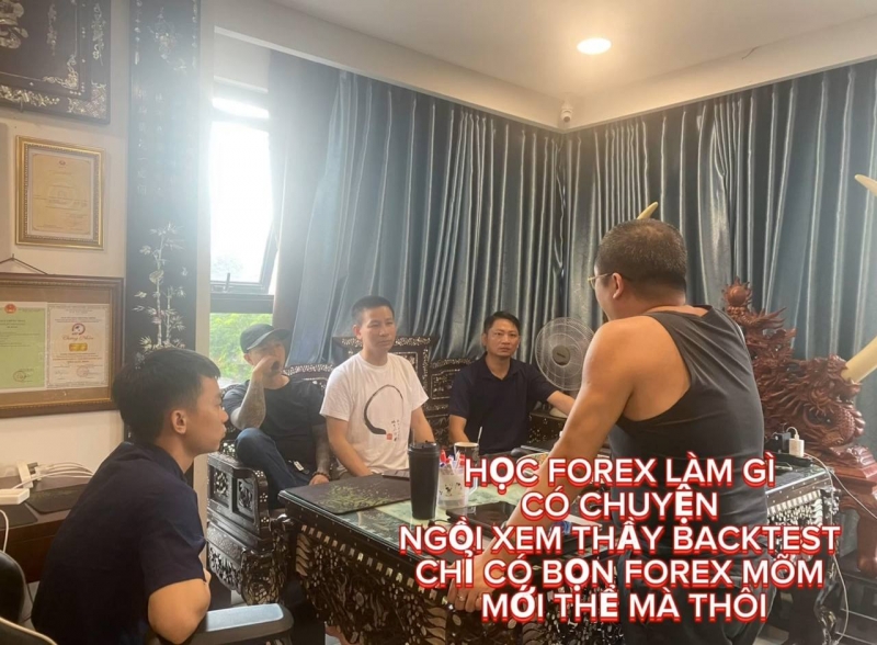 HỌC FOREX LÀM GÌ CÓ CHUYỆN NGỒI XEM THẦY BACKTEST CHỈ CÓ BỌN FOREX MÕM MỚI THỂ MÀ THÔI