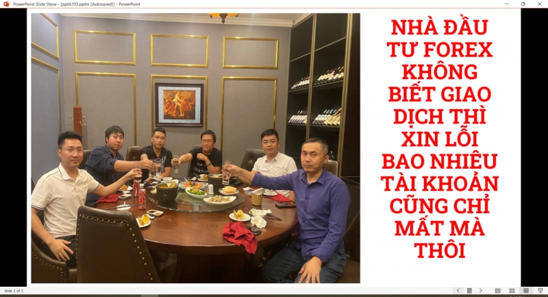 NHÀ ĐẦU TƯ FOREX KHÔNG BIẾT GIAO DỊCH THÌ XIN LỖI BAO NHIÊU TÀI KHOẢN CŨNG CHỈ MẤT MÀ THÔI
