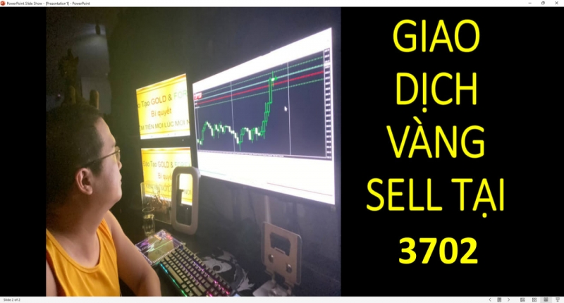 TRẦN QUỐC MINH KỸ NĂNG GIAO DỊCH VÀNG VỚI TÀI KHOẢN NHỎ ĐÁNH LÊN LỚN SELL ĐỈNH 3702