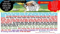 BỌN FOREX MÕM NÓI LỊCH SỬ LÀM GIẢ ĐƯỢC VẬY TẠI SAO CHÚNG KHÔNG CÓ MÀ CHỈ TOÁN DÙNG TÀI KHOẢN SÀN CẤP