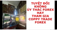 TUYỆT ĐỐI KHÔNG ỦY THÁC FOREX HAY THAM GIA COPPY TRADE FOREX